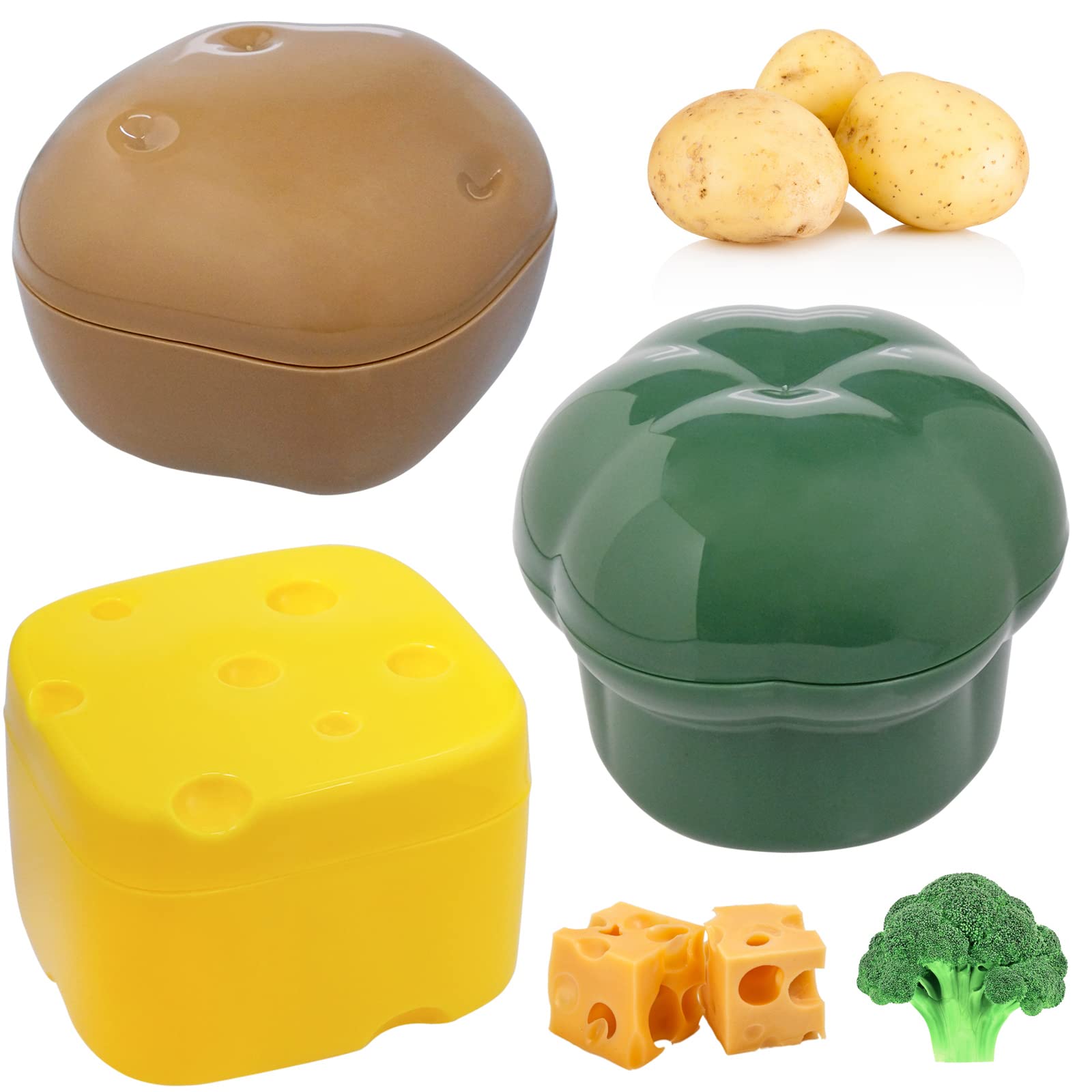Amazon.co.jp: YASYU フルーツと野菜の形の食品セーバー保存容器